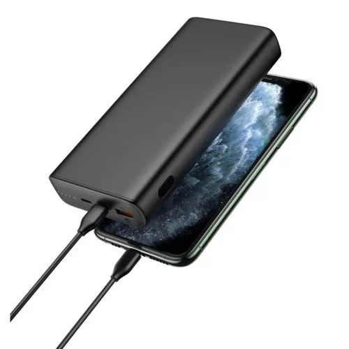 VEGER powerbank 20 000 mAh PD QC3.0 5A 100W T100 (W2032C-100) fekete-6970453555461 3 kép