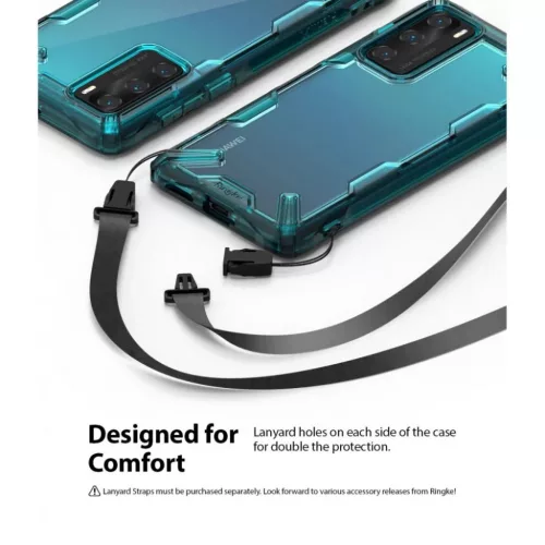 Huawei P40 türkiz zöld Ringke Fusion X tok-8809716071210 3 kép