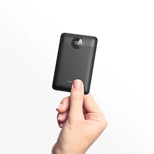 VEGER powerbank 10 000 mAh PD QC3.0 2A 22,5W S11 (W1140) fekete-6970453554181 9 kép