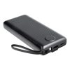VEGER powerbank 20 000 mAh beépített kábelekkel Micro USB / Type C -6970453554211 8 kép