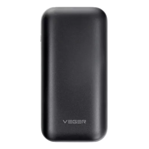 VEGER powerbank 10 000 mAh PD QC3.0 3A 20W S10 (W1135) fekete-6970453554174 3 kép