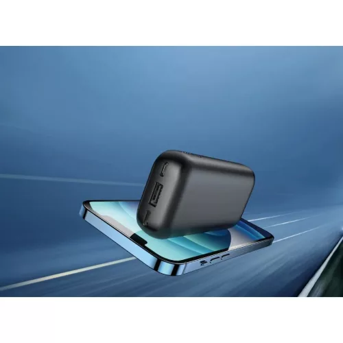 VEGER powerbank 10 000 mAh PD QC3.0 3A 20W S10 (W1135) fekete-6970453554174 7 kép