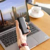 VEGER powerbank 10 000 mAh PD QC3.0 3A 20W S10 (W1135) fekete-6970453554174 8 kép