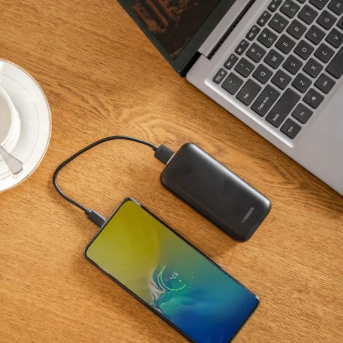 VEGER powerbank 10 000 mAh PD QC3.0 3A 20W S10 (W1135) fekete-6970453554174 9 kép