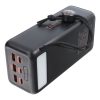 VEGER powerbank 56 000 mAh PD QC3.0 5A 130W Tank Boost (W5001C) fekete-6970453555454 3 kép