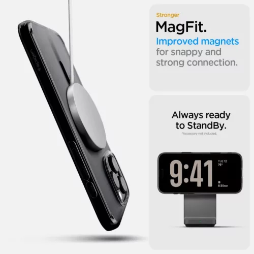  iPhone 16 Pro Max Frost Fekete Spigen Ultra Hybrid "t" Mag Magsafe to-8809971233637 10 kép