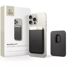   Tech-protect Magwallet Magsafe Univerzális Mágneses Kártyatartó Fekete