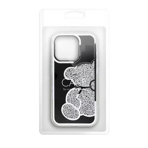 TEDDY BEAR tok iPhone 14 ezüst-5903396295553 4 kép