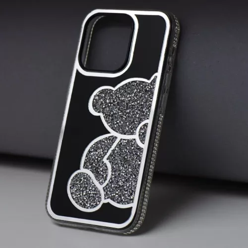TEDDY BEAR tok iPhone 14 ezüst-5903396295553 7 kép
