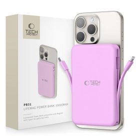   Tech-protect Pb31 Lifemag Magsafe Power Bank 10000mah Levendula