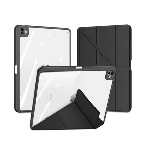  DUX DUCIS MAGI fliptok ceruzatartóval iPad Pro 11 (2024) fekete tok