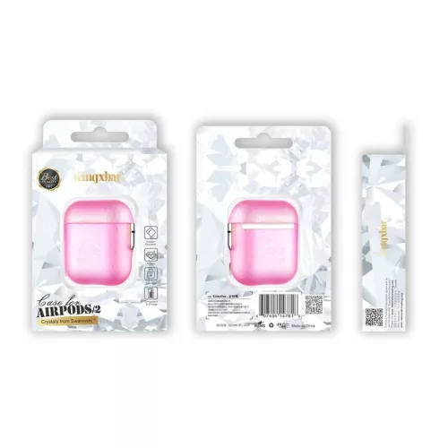 Kingxbar Nebula Airpods 1/2 tok rózsaszín-6959003548979 2 kép