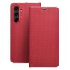 LUNA Book Carbon Samsung A40 piros tok-5903396321351 9 kép