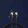 Baseus Cafule HDMI 2.0 kábel 4K 60 Hz 3D 18 Gbps 2m fekete (CADKLF-F0-6953156218192 5 kép