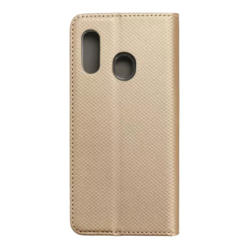SMART CASE fliptok Samsung Galaxy A20e arany tok-5903396007095 4 kép