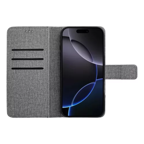 GOMMA fliptok Samsung Galaxy A55 5G-hez szürke tok-5903396327391 7 kép