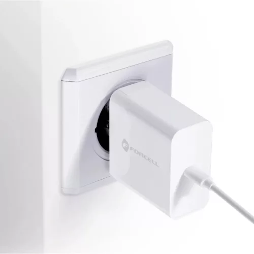 FORCELL F-ENERGY TFK-TC-45WPD utazó töltő Type C PD QC4.0 3A 45W fe-5903396040962 5 kép