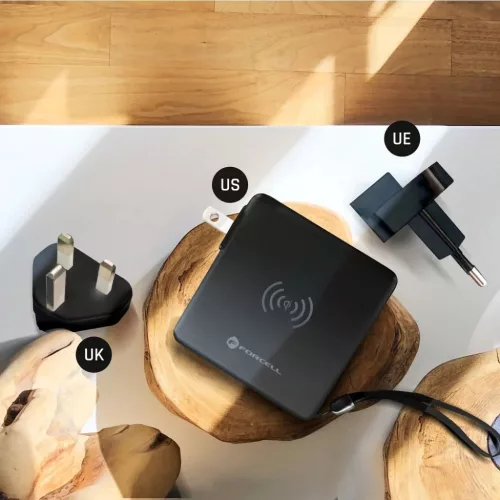 FORCELL F-ENERGY multifunkcionális töltő 20W 5 az 1-ben USB-C/vill�-5903396072468 7 kép