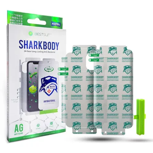 Shark Elő és hátlapi öngyógyító fólia Samsung A50-9111201895744 9 kép