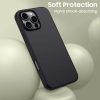Tech-protect Silicone Magsafe Iphone 16 Pro Max Matt Fekete Tok-5906302311774 2 kép