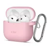 Tech-protect Szilikonkampó Apple Airpods 4/5 Tok Piszkos Rózsaszín