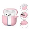 Tech-protect Szilikonkampó Apple Airpods 4 Tok Piszkos Rózsaszín-5906302370054 2 kép