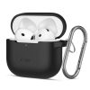 Tech-protect Silicone Hook Apple Airpods 4 Fekete Tok-5906302370047 1 kép