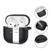 Tech-protect Silicone Hook Apple Airpods 4 Fekete Tok-5906302370047 2 kép