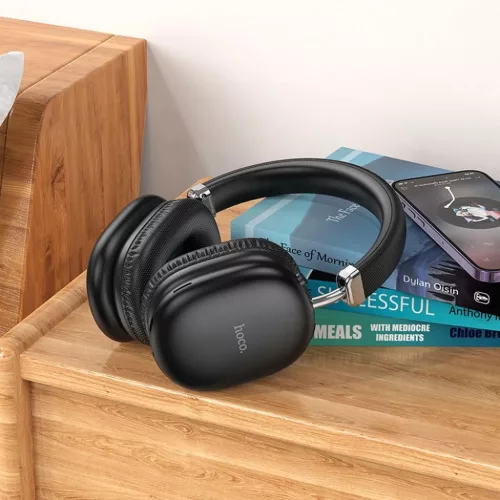 HOCO vezeték nélküli Bluetooth fejhallgató W35 Max fekete-6942007612203 5 kép