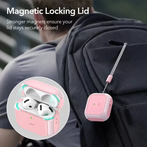 ESR ORBIT HALOLOCK MAGSAFE APPLE AIRPODS 4 rózsaszín tok-4894240228906 4 kép