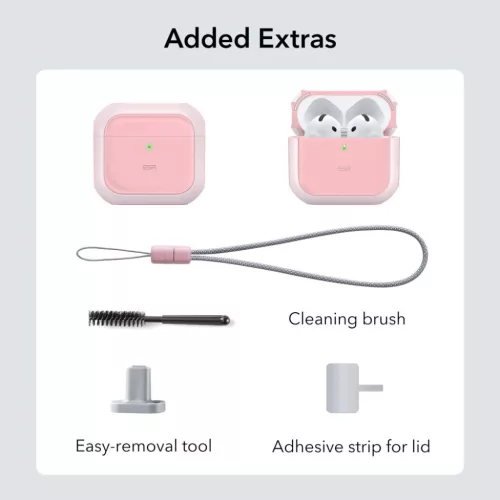 ESR ORBIT HALOLOCK MAGSAFE APPLE AIRPODS 4 rózsaszín tok-4894240228906 8 kép
