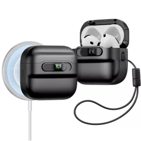 Esr Pulse Halolock Magsafe Apple Airpods 4/5 Fekete Tok