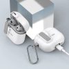 TECH-PROTECT SLIM HOOK APPLE AIRPODS 4 fehér tok-5906302371662 6 kép