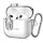 TECH-PROTECT SLIM HOOK APPLE AIRPODS 4 áttetsző tok-5906302371792 1 kép