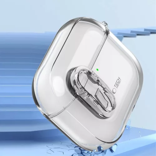 TECH-PROTECT SLIM HOOK APPLE AIRPODS 4 áttetsző tok-5906302371792 3 kép