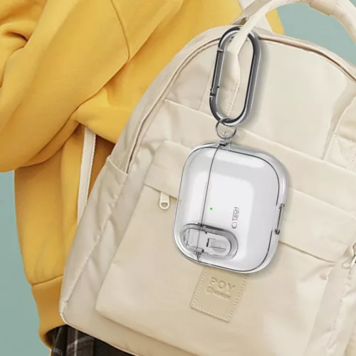 TECH-PROTECT SLIM HOOK APPLE AIRPODS 4 áttetsző tok-5906302371792 6 kép
