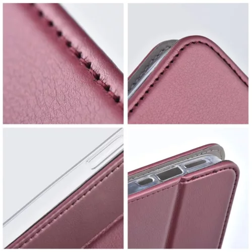 SMART MAGNETO fliptok Samsung A16 bordó tok-5903396327223 6 kép