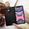 LUNA Carbon fliptok iPhone 16 Pro fekete tok-5903396308376 4 kép