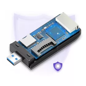 Ugreen USB 3.0 SD / micro SD kártyaolvasó szürke (50541)-6957303855414 2 kép