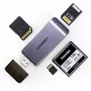 Ugreen USB 3.0 SD / micro SD kártyaolvasó szürke (50541)-6957303855414 9 kép