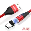 BeeGeek AM60 USB kábel 1M 3A 18W QC 3.0 gyorstöltés USB-C, Type-C m-0000000011506 1 kép