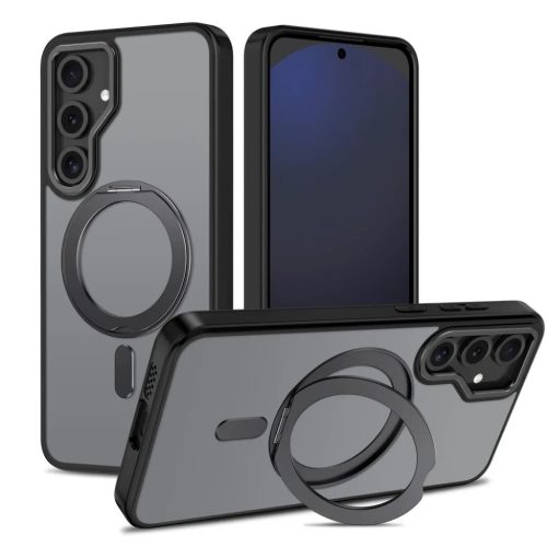 TECH-PROTECT Magsafe GALAXY S24 FE MATT FEKETE tok-5906302371624 1 kép