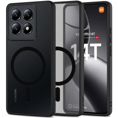 Tech-protect Magmat Magsafe Xiaomi 14t Matt Fekete Tok