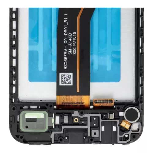 LCD kijelző SAMSUNG A14 4G A145F OEM teljes kerettel-5903396343155 2 kép