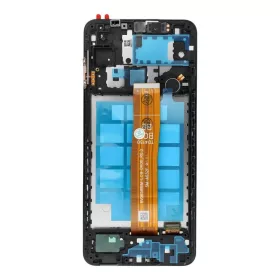 LCD kijelző Samsung A12 A127 OEM kerettel