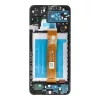 LCD kijelző SAMSUNG A04s készülékhez OEM teljes kerettel