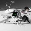 Ringke Slim Mágneses Magsafe Galaxy Z Flip 6 Matt áttetsző Tok-8809961787676 5 kép