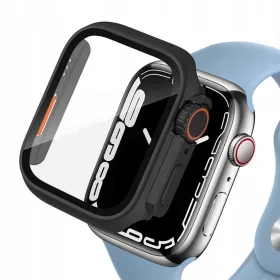 TECH-PROTECT DEFENSE360 APPLE WATCH 10/11 (46MM) FEKETE/NARANCSSÁRGA -5906302376568 1 kép