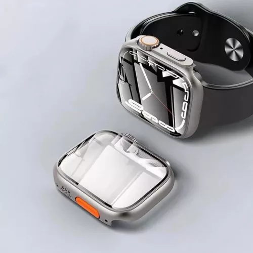 TECH-PROTECT DEFENSE360 APPLE WATCH 10/11 (46MM) FEKETE/NARANCSSÁRGA -5906302376568 4 kép