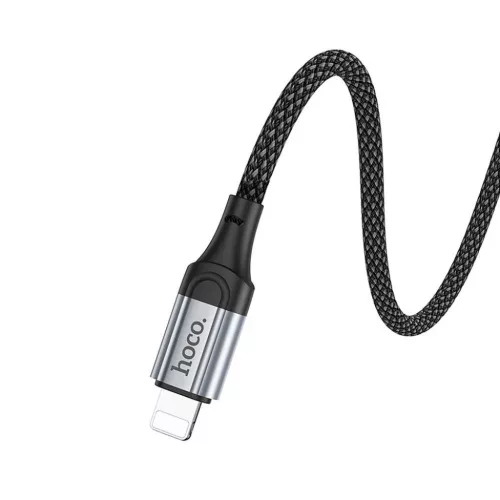 HOCO AUX kábel Lightning (férfi) Jack 3,5 mm (férfi) UPA26 1 m feke-6942007608817 7 kép